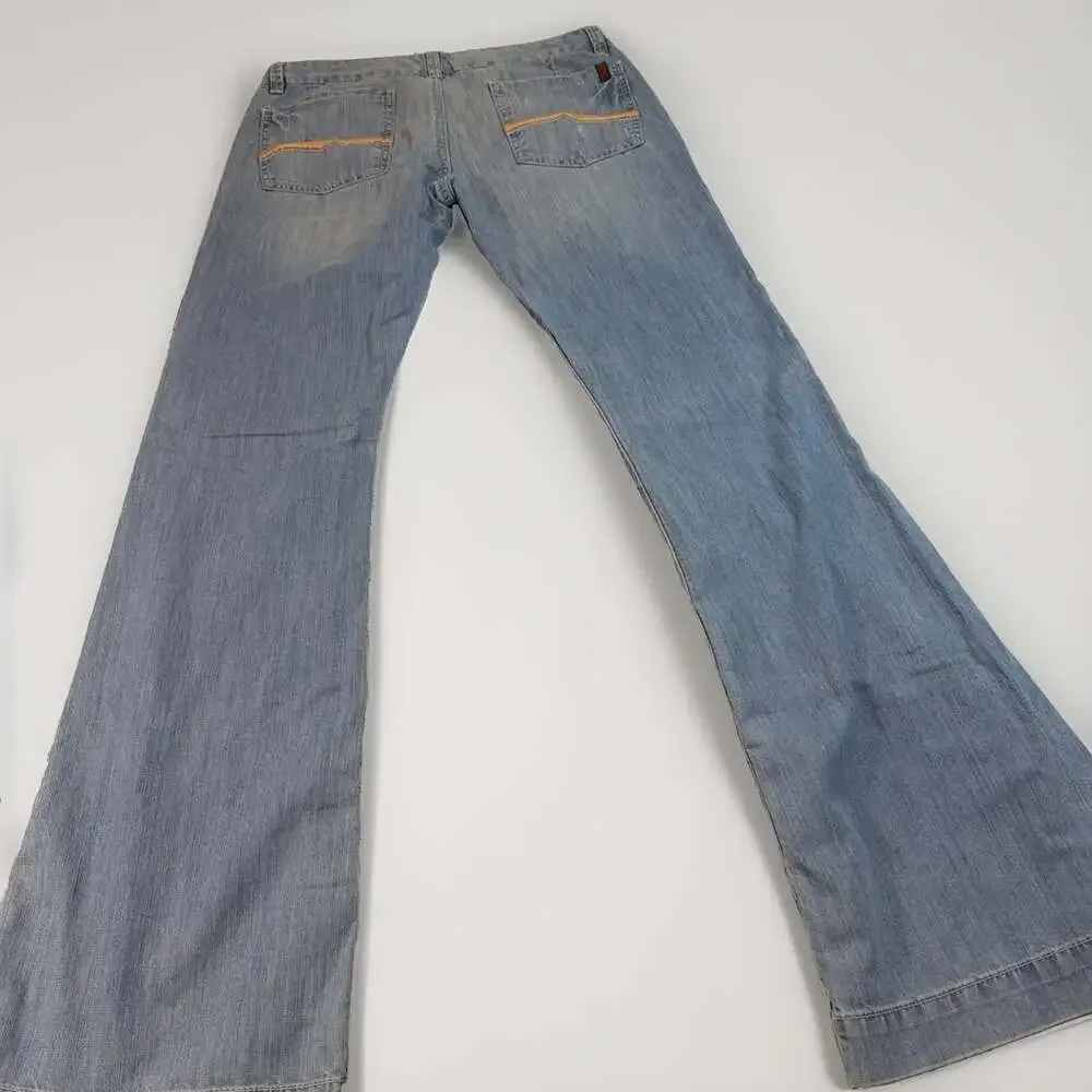 Buffalo David Bitton ‘Beauty’ Straight Leg Jeans Women's W28”/L31” Faux Selvedge